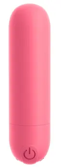 OMG! Bullets Play B Compact 10-Mode Rechargeable Vibrating Device Purple