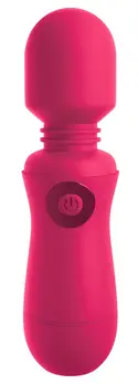 OMG! Wands #Enjoy Vibrating Wand Intimate Massager, 7 Modes, Purple