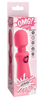 OMG! Wands #Enjoy Rechargeable Waterproof Vibrating Wand 15.2cm