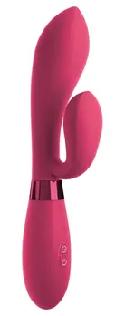 OMG! Mood Silicone Dual-Motor Intimate Device, Violet, 21.2 cm