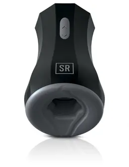 SRC Silicone Twin Turbo Intimate Machine with Dual Motors & Heating, Black