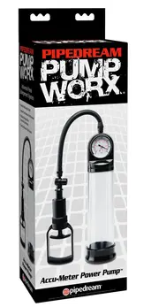 Pipedream Accu-Meter Power Pump Intimate Training Cylinder 28.5cm