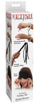 FFS Lover's Fantasy Kit Početni Bondage Set sa Lisicama i Povezom za Oči