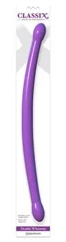 Pipedream Classix Double Whammy Flexible Dual-Ended Model Purple 44cm