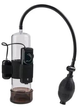 Pipedream Vibrating Power Pump Intimate Vacuum Trainer 22cm Transparent