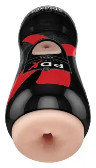PEE Vibrirajući Analni Stroker 17.5cm - Uklonjivi Rukav i Vibro-Metak