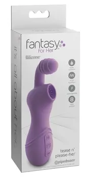 Fifty Shades of Grey Tease n' Please-Her Intimate Stimulation Device, 16.5 cm