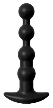 AFE Intimni Silikonski Analni Sistem Punjiv 17cm Crni
