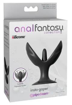 AFC Insta-Gaper Crni Intimni Ekspander sa Usisnom Čašicom 9.5 cm