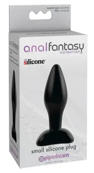 AFC Elite Silikonski Kompaktni Čep Crni - Ergonomski Meki Dodir 9 cm