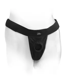FFE Breathable Adjustable Harness Black, Flexible Silicone Ring 112cm