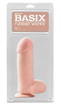 Pipedream Basic Rubber Works Big 7 Light Anatomical Model 20.3 cm PVC