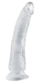 BRW Slim Seven Transparent Model with Suction Base 20.5 cm