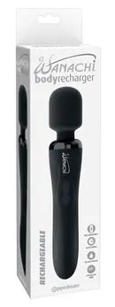 Pipedream Wanachi Body Recharger Black - Compact Rechargeable Massager