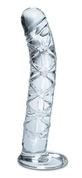 Pipedream Icicles No. 60 Ručno duvani stakleni masažer 16.5cm Providni