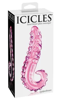 Pipedream Icicles No. 24 Pink Glass Intimate Massager 15.5 cm