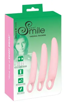 Sweet Smile Training Set Silicone Pelvic Floor Exercisers 3 Sizes