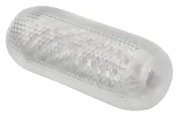 Stroker Pocket Intimate Device Rave Transparent Flexible 13 cm TPE
