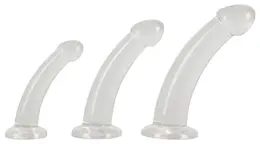 You2Toys Crystal Clear Anal Training Set Flexible Transparent Trio