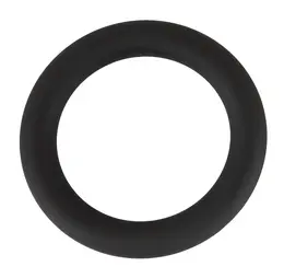 You2Toys Silicone Dual Support Loop Flexible 5 cm Black Ring