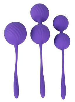 Sweet Smile Kegel Training Set 3-Piece Silicone Pelvic Floor Balls