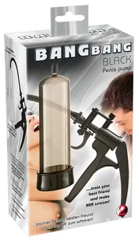 Bang Bang Black Pressure System with Scissors Grip, 22 cm, Black