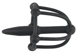 You2Toys Soft Silicone Dilator with Flexible Glans Cage 5.7cm