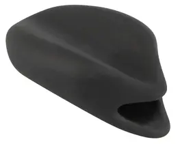 Belou Silicone Comfort Pillow Black - Replacement Soft Insert 3.8x2.5cm