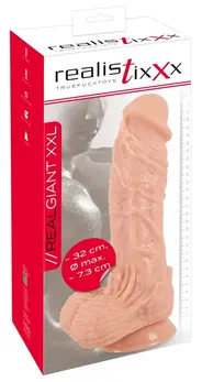 Realistixxx Giant XXL Intimate Machine with Suction Base 32cm PVC