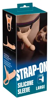 You2Toys Silicone Extension System +6cm, Adjustable Harness, Large Size