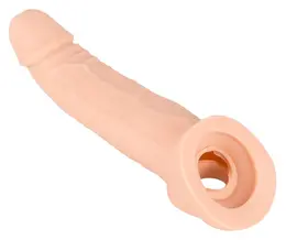 Nature Skin Extension Sleeve 21cm Anatomical TPE, Beige