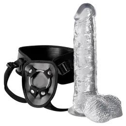 You2Toys Transparent Intimate Machine with Adjustable Harness 20 cm