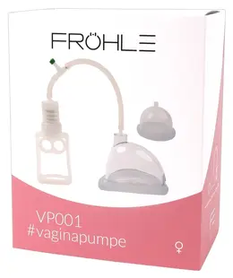 FROHLE VP001 DUO EXTREME Professional Intimate Vacuum Set, 4-Part