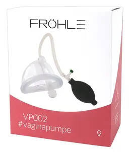 FROHLE VP002 Intimate Suction Set with Pump and Insertion Tube, Clear