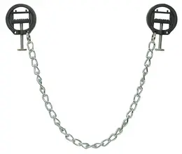 You2Toys Adjustable Nipple Clamps with Lightweight Metal Chain 44cm
