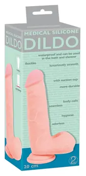 You2Toys Medical Liquid Silicone Intimate Model 20cm with Suction Cup