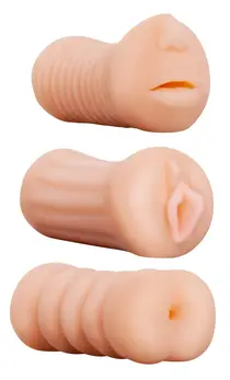 You2Toys To-Go Trio Compact Intimate Sleeve Set, Flexible TPR, 11cm