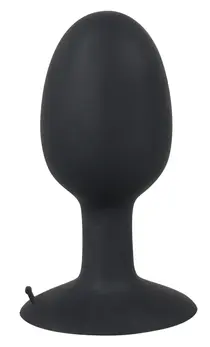 You2Toys Backdoor Friend XL Silicone Plug with Rotating Ball Black 13.5cm