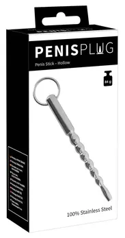 You2Toys Stainless Steel Hollow Dilator Adjustable 6-12 mm, 13 cm