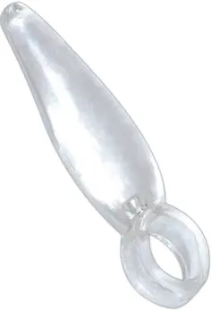 You2Toys Anal Finger Transparent Silicone-Like Plug with Finger Ring 5cm
