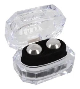 You2Toys Ben Wa Balls Carbon Steel Silver 1.8cm Pelvic Exercise Set