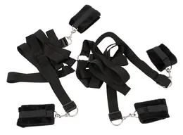 Bad Kitty Adjustable 5-Piece Bed Restraint System, Universal Fit