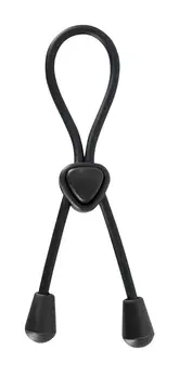 You2Toys Adjustable Black Intimate Loop 26cm ABS Silicone