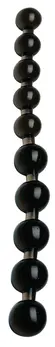 You2Toys Anal Pearls Flexible Bead System Black 27.5cm PVC