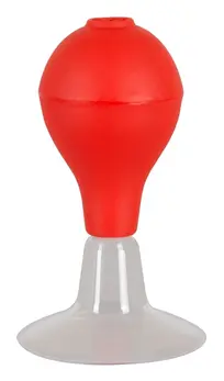 You2Toys Nipple Suction System Transparent Red 5.5cm PVC/ABS