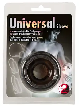 You2Toys Universal Silicone Sleeve Smoke - Flexible Accessory 6.8 cm+