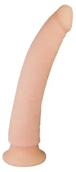 Nature Skin Soft Intimate Machine 24 cm with Suction Base, Beige