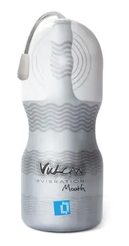 Vulcan Vibrating Oral Shape Intimate Machine, 6 Modes, 15cm, Skin Tone