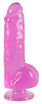 You2Toys Jerry Giant Model Clear Pink 22 cm TPR with Suction Base