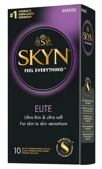 Manix SKYN Elite Polyisoprene Ultra-Thin Vegan Condoms 10 pcs